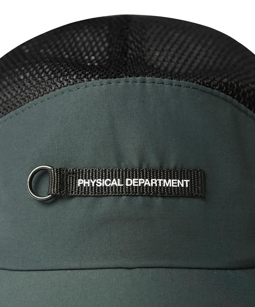 PHYSICAL DEPARTMENT Nylon Mesh Mix String Cap Dark Green