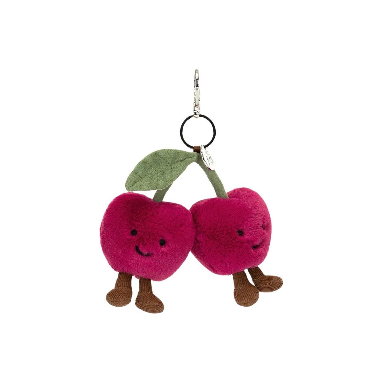 

JELLYCAT Fun Cherry Creative Cute Doll Plush Pendant 16cm High Box Not Included