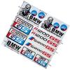 Hot Motorcycle Body Stickers For BMW E93 F10 F20 F30 F40 F15 F25 F26 F31 F49 F86 M3 M5 X3 x1 e46 M Film Vinyl Decals Reflective AY7