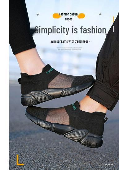 2024 Women's Breathable Mesh Sneakers: Lightweight, Soft Sole, Casual Travel Shoes