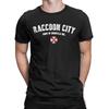 Funny Raccoon City Home Of Umbrella Residents Evils T-Shirts Men 100% Cotton T Shirts Short Sleeve Tees Birthday Gift Clothes