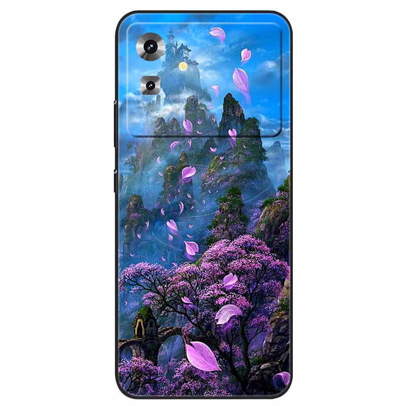 Funda para Teléfono Para Cubot Note 21 Funda Moda Mármol Silicona Suave Cubiertas Traseras Para Cubot Note 21 Protección Carcasas NOTE21 Bolsa Encantadora