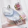 30ml Transparent Glass Perfume Bottle with Thick Base and Spray Nozzle