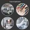 1000Pieces Electrical Cold Press Connector Electrical Cable Crimps Wire in Brass and PP for Various Wiring Applications