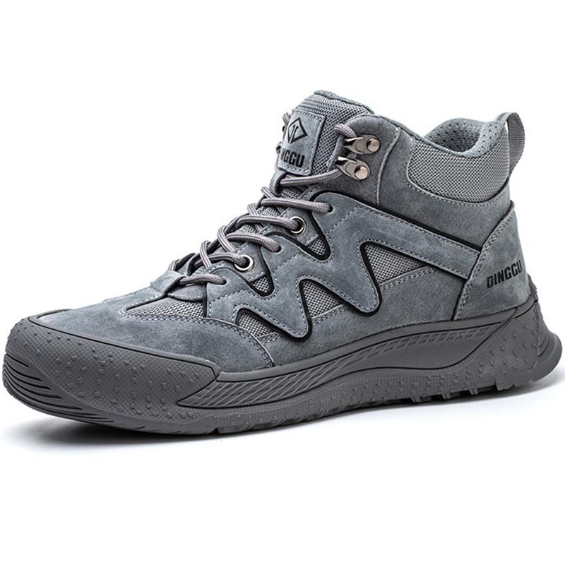 Pracovní obuv s ocelovou špičkou Pánská nezničitelná bezpečnostní obuv Protiskluzová pracovní obuv Aniti-Slip Pánská bezpečnostní obuv Ochranná obuv Pánské