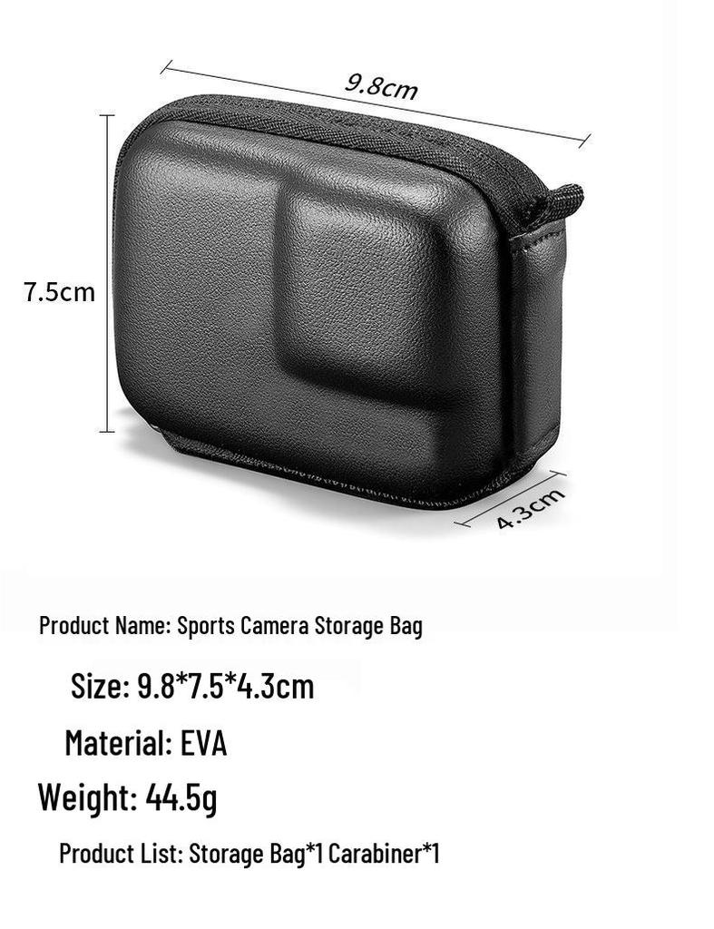 Portable Protective Body Bag for DJI Action 6/5/4/3 and GoPro Cameras