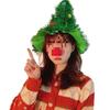 Christmas Tree Hat with Cute Santa Legs - Festive Headwear for Men & Women, Perfect Christmas Gift & Photo Prop