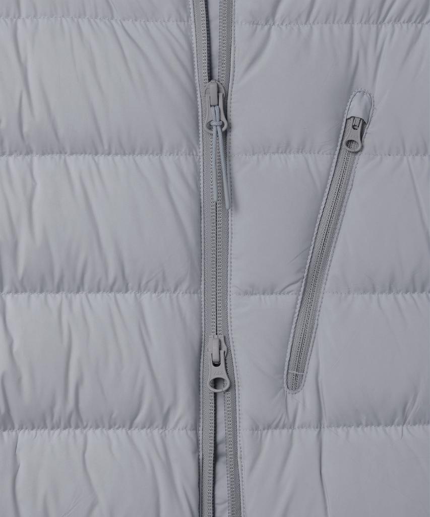 Musinsa Standard [City Leisure] Round Neck Light Down Jacket [Light Grey]