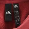 adidas Back design Long sleeve Wording Zip hoodie S Back brushed Women Used