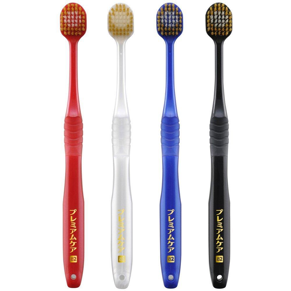 Ebisu Premium Care Set Toothbrush, 7-Row Regular, 3-Piece (Random Color)