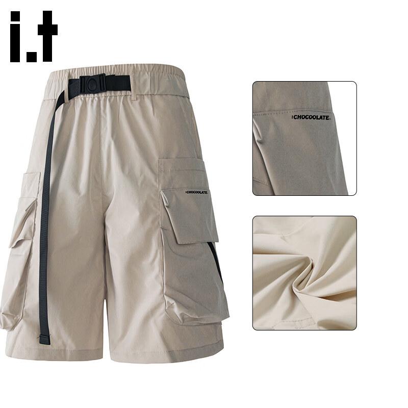 :CHOCOOLATEit Men s Loose Quick-Dry Cargo Shorts 2XL