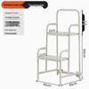 RSRDDY Mobile Two-Step Platform Ladder