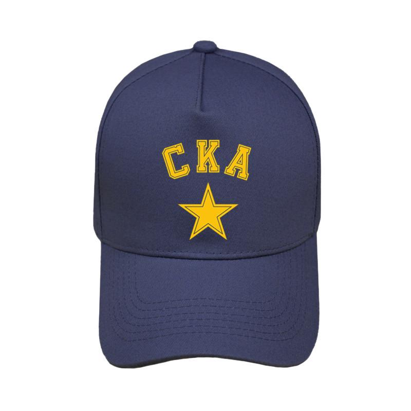 New CKA Russian Hockey Team Baseball Cap Fashion Cool KHL Saint Petersburg SKA Hat Unisex Outdoor Caps MZ089