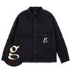 Astral Projection Signature Gravity Oversized Trucker Jacket_Black
