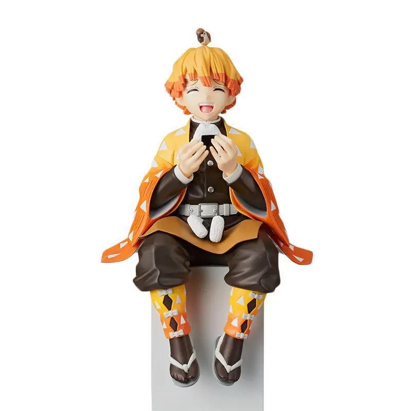 Anime@ Demon Slayer Action Figures Tanjirou Tomioka GiyuuZenitsu  Kochou Nezuko Anime Figure Collect Kid Doll Toys for Children