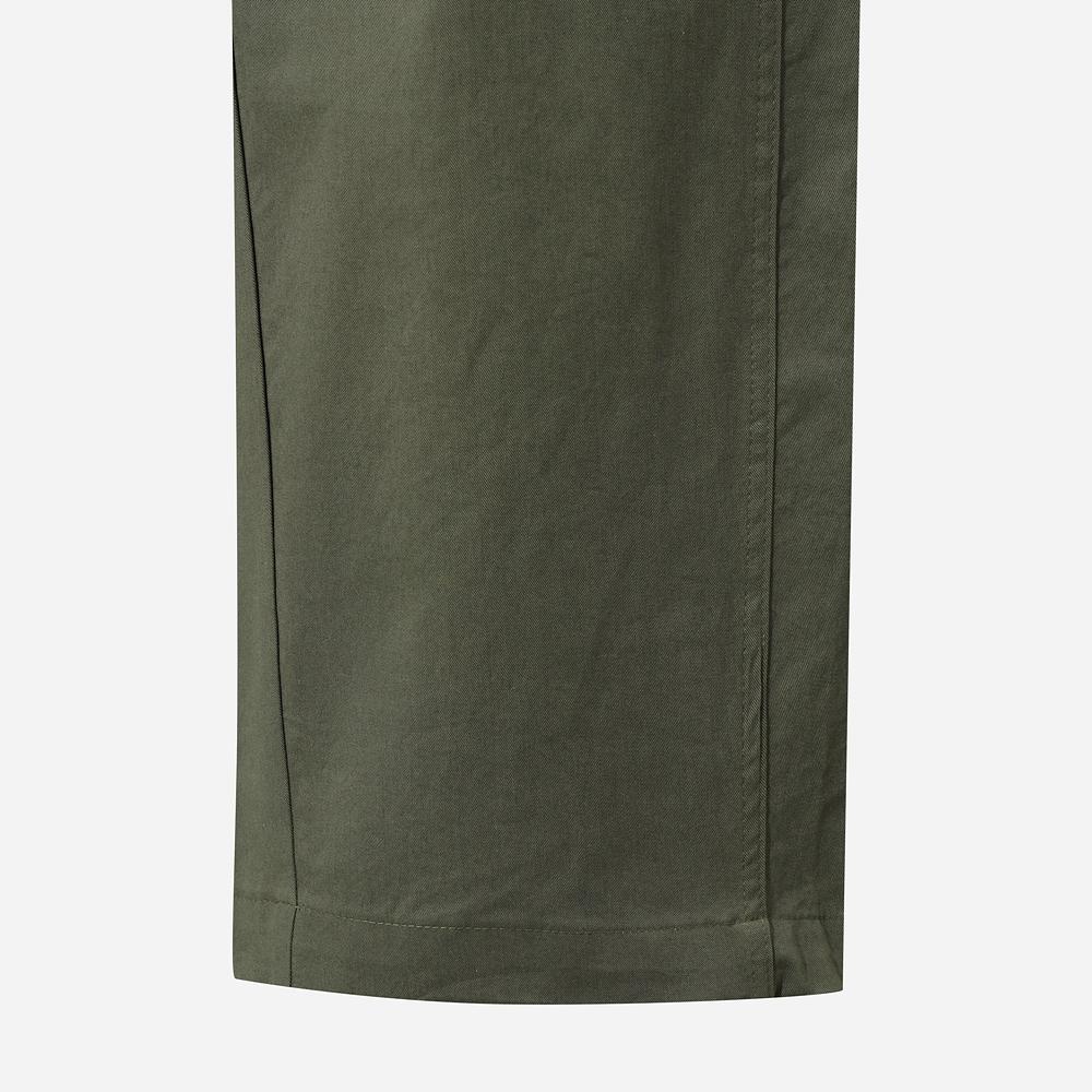DOD Women'S Cotton Wide Pants (Dark Grey)