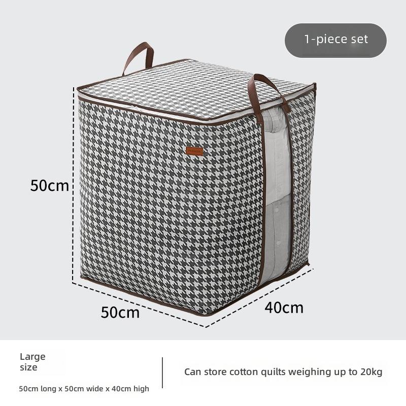 Large Capacity Vacuum Storage Bags For Quilts Clothes Seasonal Moving Organizer Thick Non Woven Compression Storage Bag
