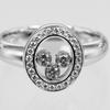 Chopard Happy Diamond Ring K18 White Gold/diamond #4.5(US Size) 6.2g Women Used