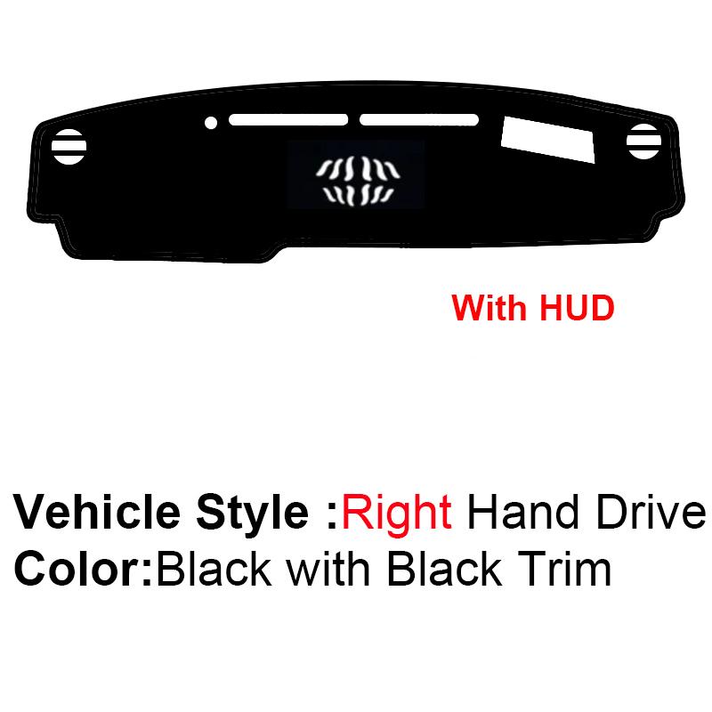For Toyota Land Cruiser Prado 250 Series 2026 2026 2026 2026 Car Dashboard Cover Avoid Light Mat Non-Slip Pad Dash Accessories