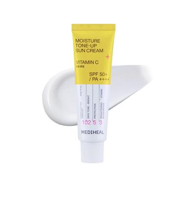 MEDIHEAL Crema Solar Tono Iluminador con Vitamina C SPF50+ PA++++ 50ml