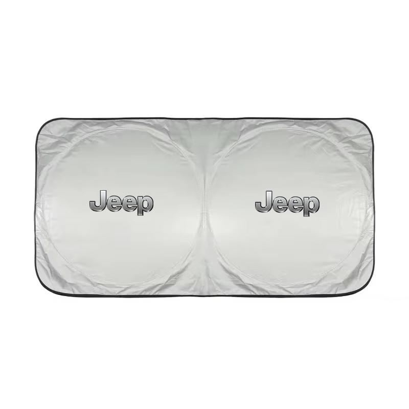 Auto Windschutzscheiben-Sonnenschutz Visier UV-Schutzschild für Jeep Renegade Compass Grand Cherokee Wrangler Patriot Rubicon Liberty