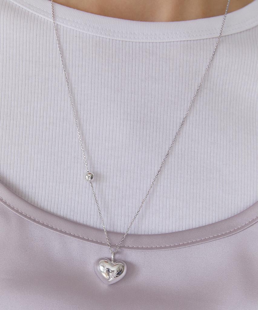 Tatiana (Silver 925) Heart Ornament Necklace Nz2108