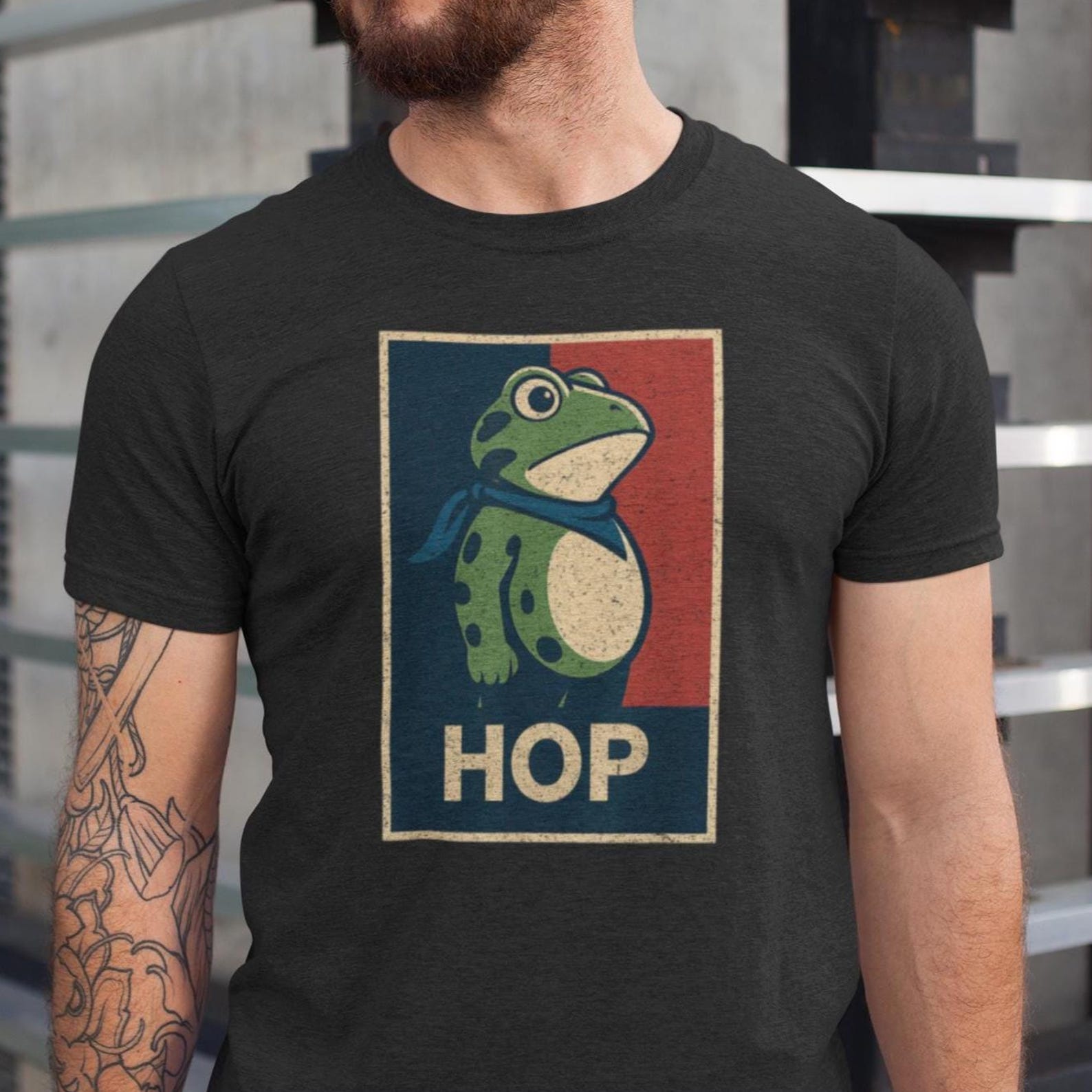Portland Frog Protest T-Shirt, Anti-ICE Tee, Activist T-Shirt, Resist Frog Shirt, Free Portland, Freedom Frog tee, Anti Fascism, Political S