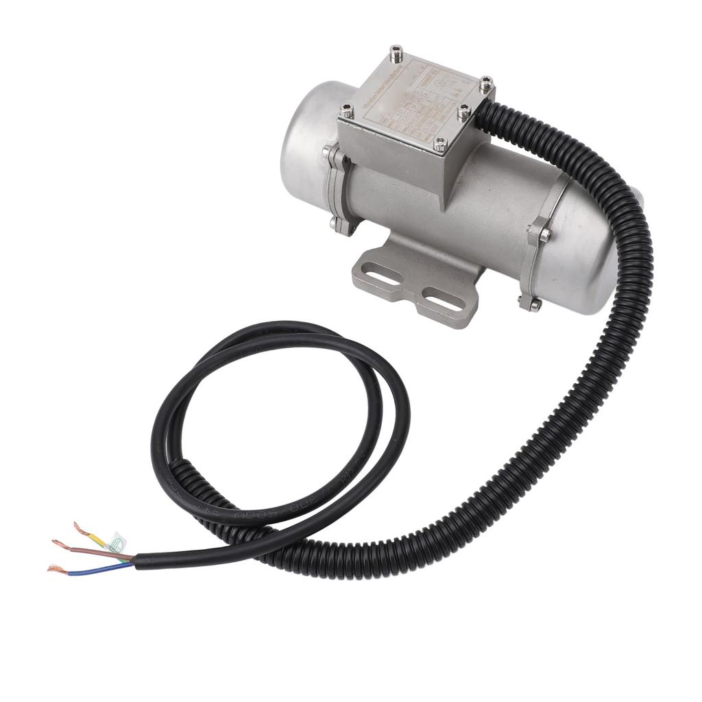 Concrete Vibration Motor Stainless Steel 220V 3000r min IP65 Single Phase Asynchronous Vibrator Motor for Sand Shaker