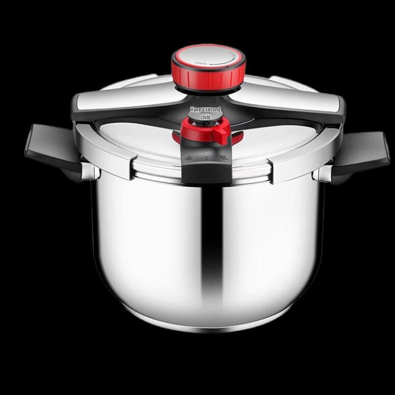 Kambach 6L 304 Stainless Steel Dual-Setting Pressure Cooker