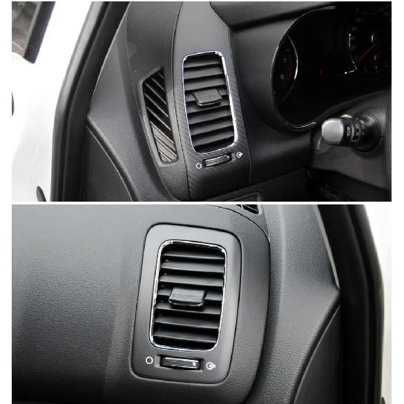 Car Front Air Conditioning Vent Toggle Piece AC Outlet Card Clip Wind Wirection Plectrum Knob For Kia K3 2011-2018