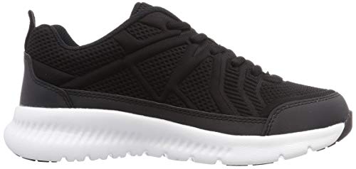 SPALDING JIN 3720 Walking Shoes, Wide, Lightweight, Men's 6E, Women's 5E, Black, Size 22.5 Cm