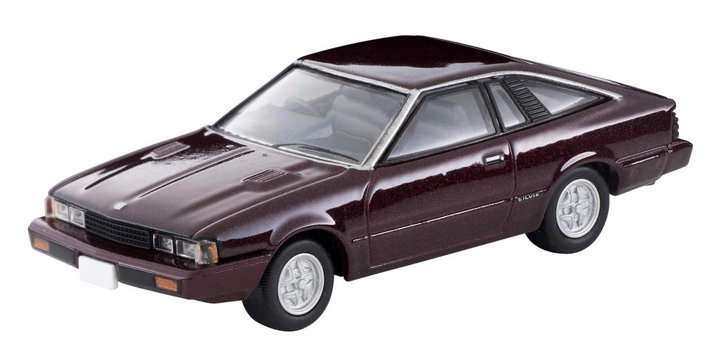 Tomica Limited Vintage Neo Scale Nissan Silvia Hatchback Turbo 1981 Maroon Finished Model 314127 1/64 LV-N210b ZSE-X