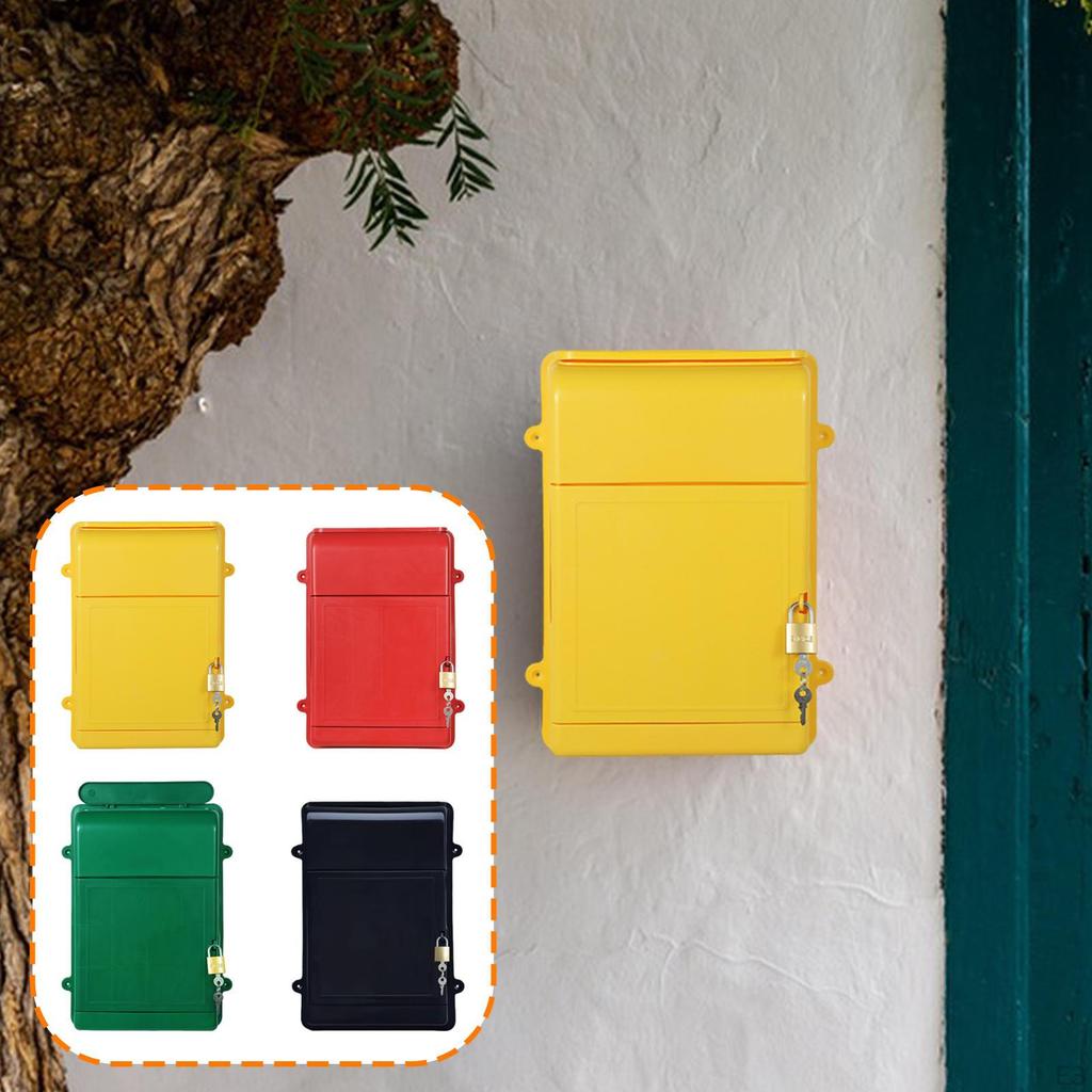 Lightweight And Portable Wall-mounted , Ideal for Newspapers, Envelopes Outdoor Use.