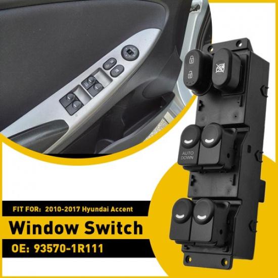 For 2011-17 Hyundai Accent Driver Door Master Power Window Switch Replacement EA