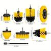 5/7pcs Electric Brush Attachment Set Power Drill Scrub Brush Wash Clean Tool With For Cleaning Car Washing Grout Carpet Floor