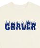 GRAVER [Unisex] Flame Logo Sweatshirt_Cream