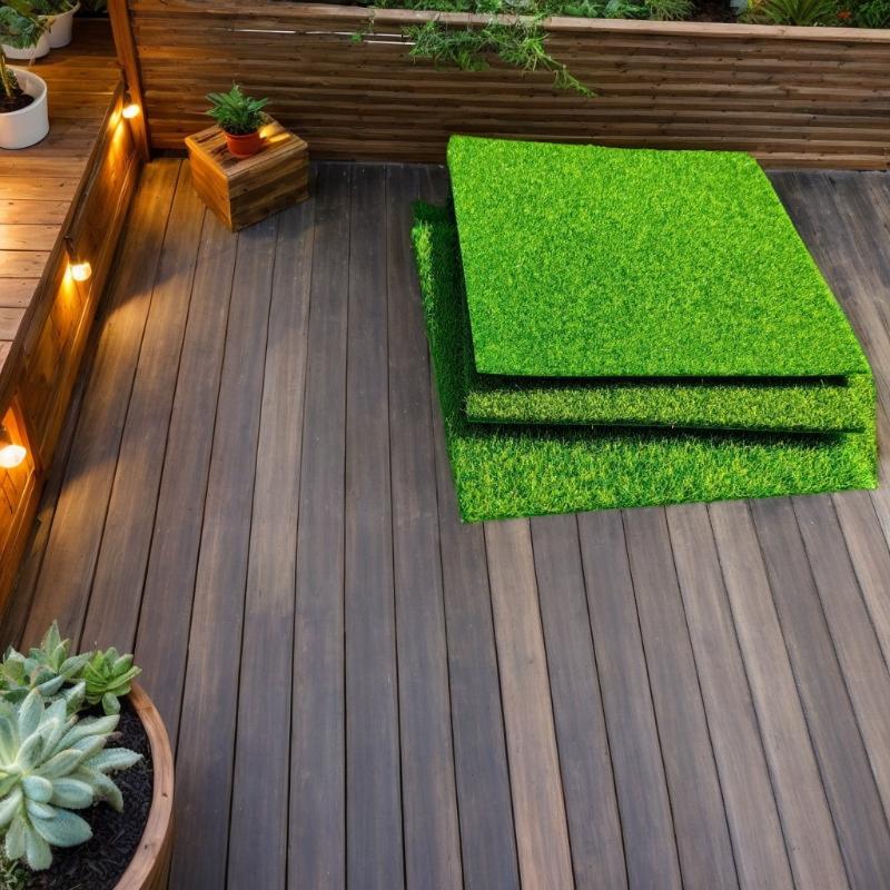 1/2PCS DIY Project Train Scenery Accessories 15/30cm Grass Mat 3mm 5mm 8mm Thick Artificial Carpet