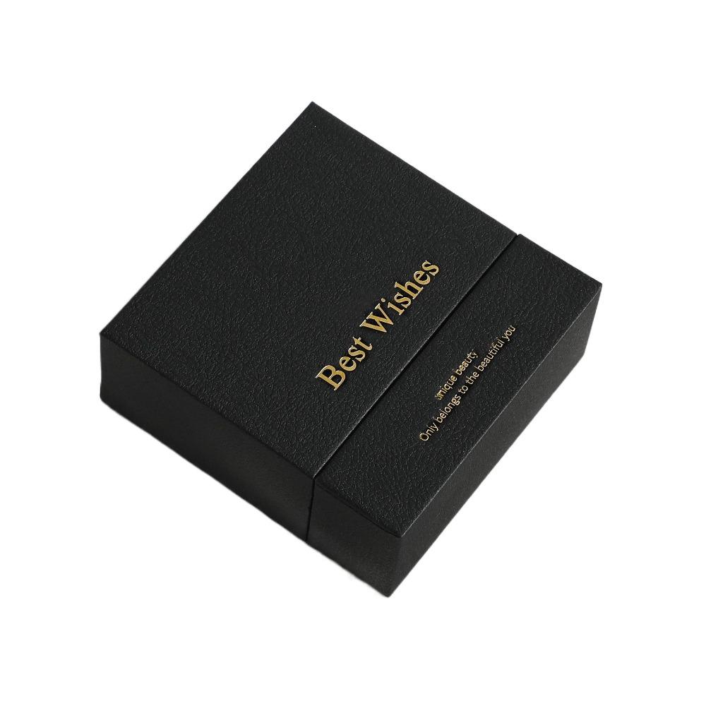 

Портативный контейнер для организации ювелирных изделий-ожерелий в стиле INS, подарочная коробка для ювелирных изделий, подарки, шкатулка для ювелирных изделий чёрный