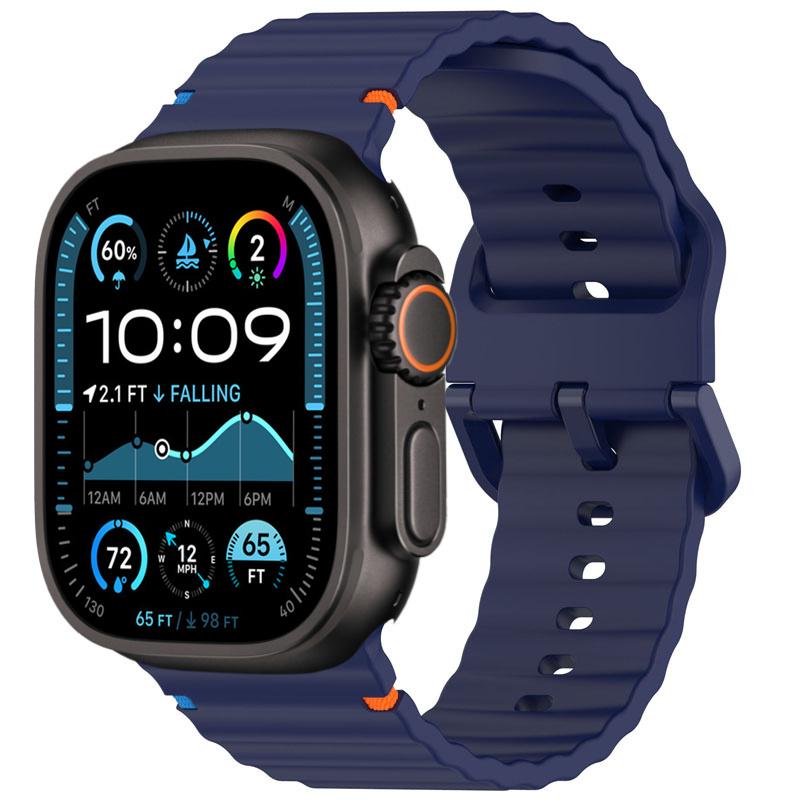 Silicone strap For Apple watch Band 44mm 40mm 49mm 46mm 45mm 42mm Sport Correas Bracelets iWatch series 11 10 9 8 7 SE ultra2 3