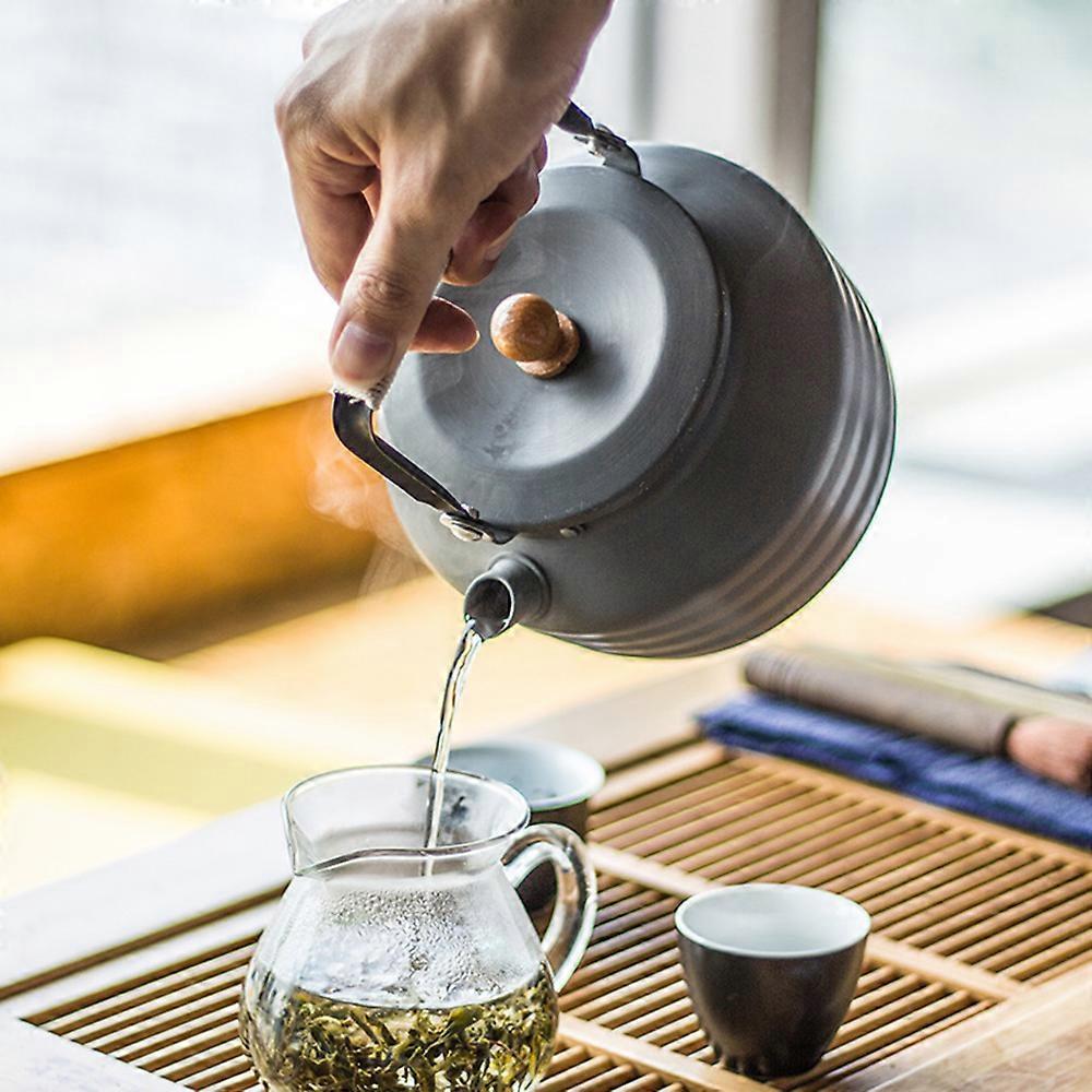 1.3L Camping Water Kettle Portable Camping Tea Kettle for Outdoor Hiking Picnic