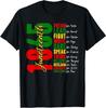 Juneteenth Shirt Dream Like Leaders Black History Women Men T-Shirt