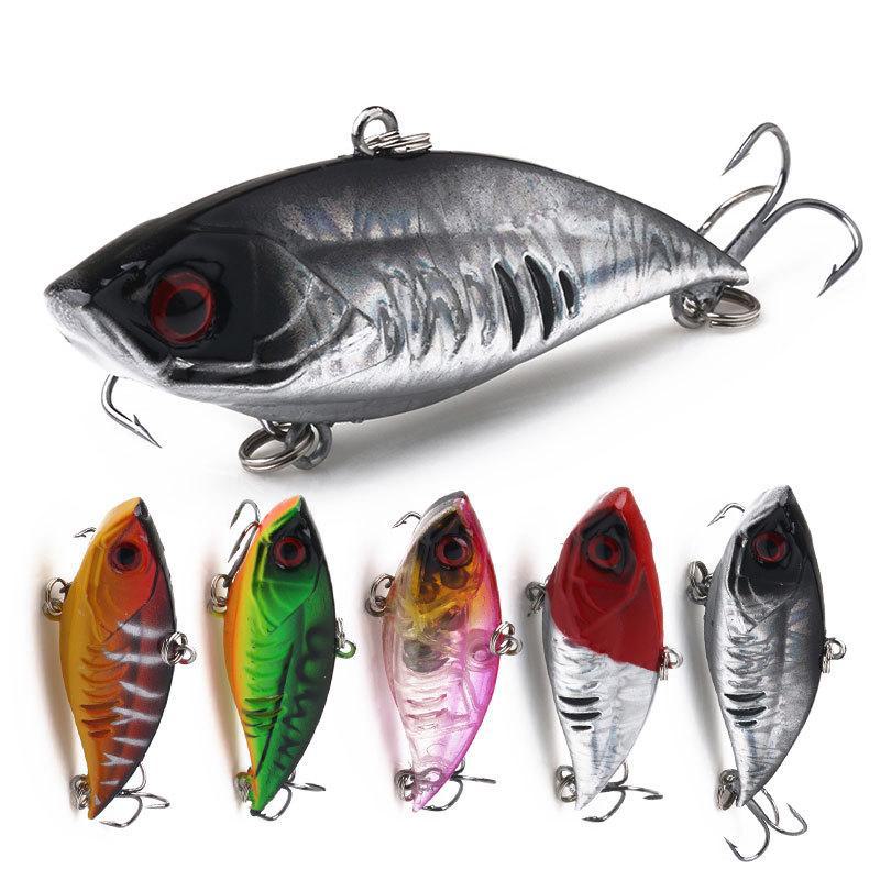 Rybářská nástraha Rattlesnake VIB 6,5 cm 10,5 g: Vibrace, pomalé potápění s cinkajícími korálky, realistická simulace návnady