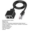 RJ45 Gigabit Network to 2 Ways Splitter 1 100m Transmission Two Devices Access