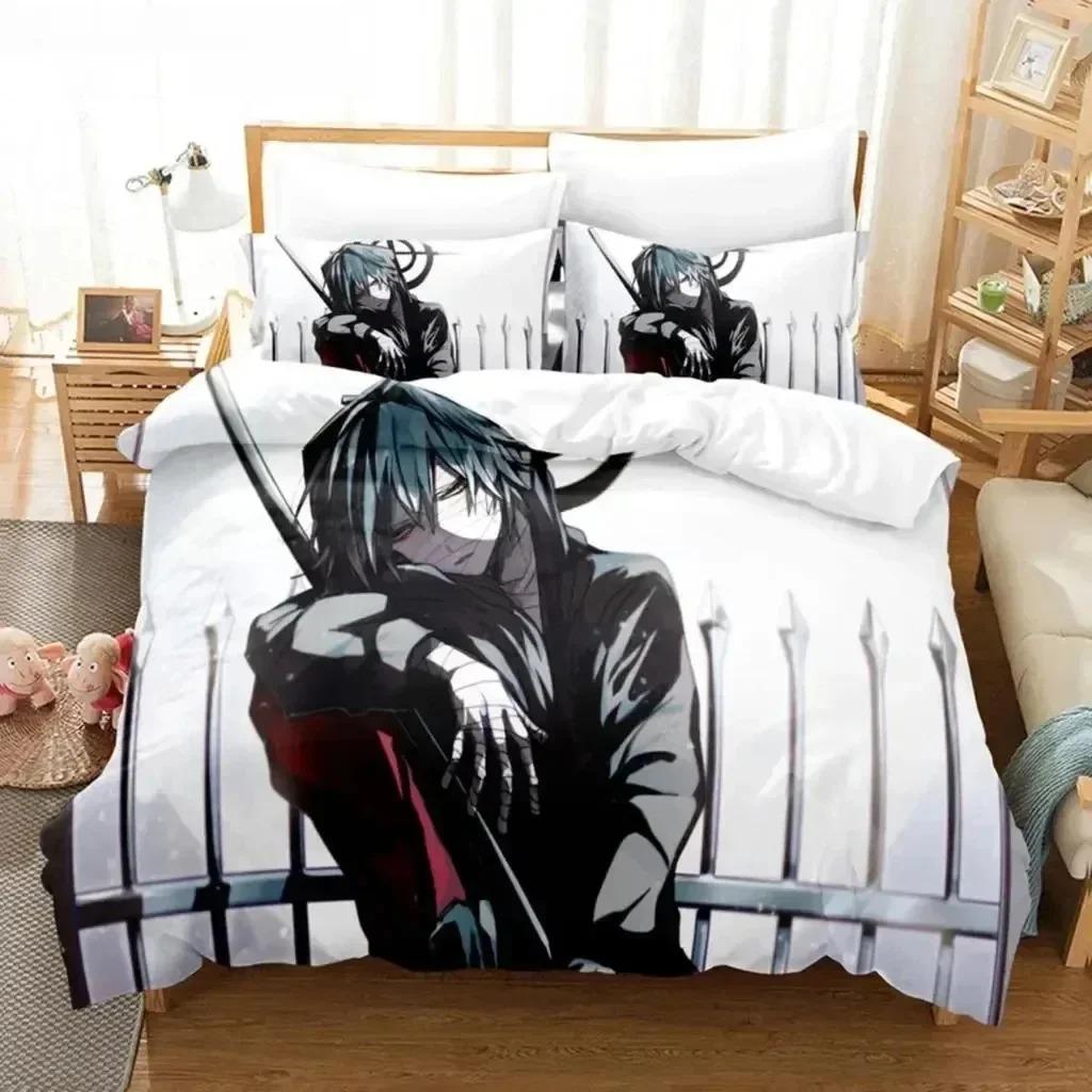3D Print Anime Angels Of Death Bedding Set Bedroom Soft Modern Bedspreads Comefortable Duvet Cover Quilt Cover And Pillowcase