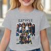 KATSEYE Print T-shirt for Kids Casual Summer Top with Katseye Pattern Short Sleeve Tee Youth Girl Streetwear Fashion Tops