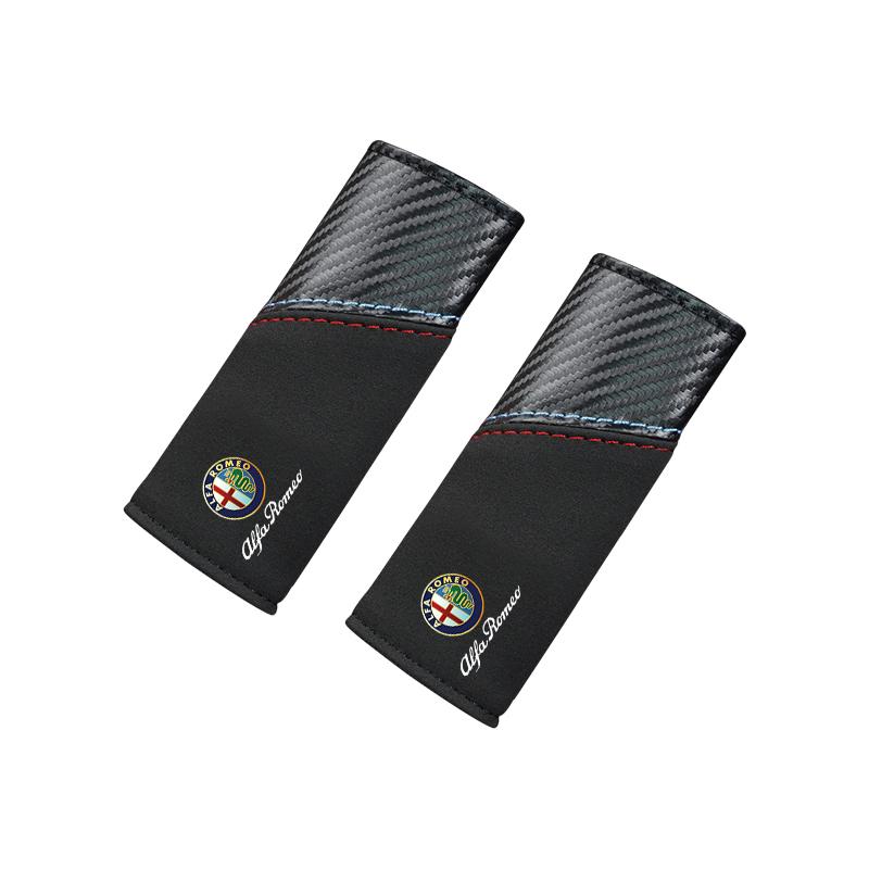

Car Stickers For Alfa Romeo For Alfa Romeo 4C 159 166 Spider Giulia Car Door Handle Gloves Handle Protection Cover Leather Handl