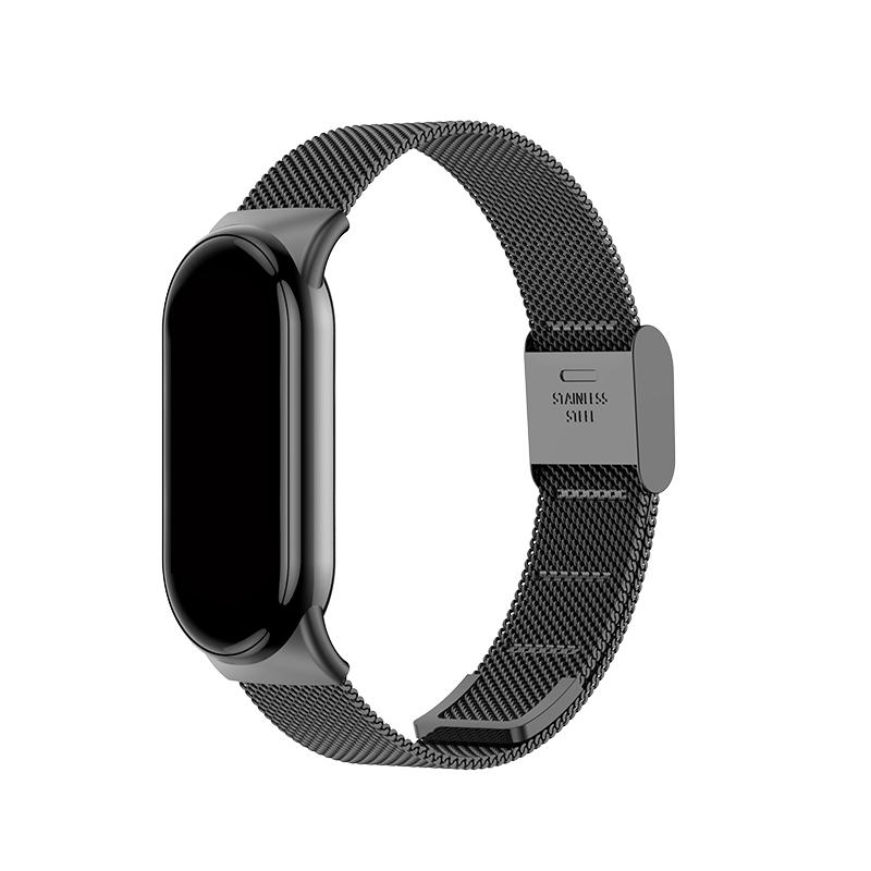 Stainless Steel Strap for Xiaomi Mi 9 8 Band Metal Milanese Bracelet on Mi Band 8 Wristband for Mi Band 9 8 Strap Accessories