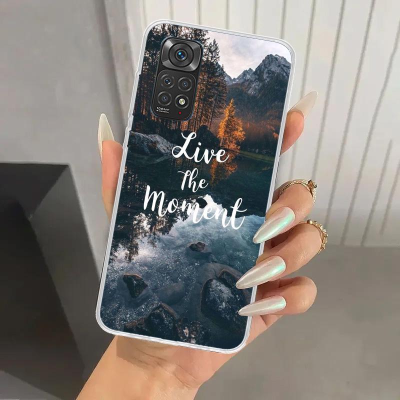 Travel Mountain Beach Proverb Phone Case for Xiaomi Redmi Note 15 14 14S 13 12S 12 Pro 11S 11 Plus 11T 11E 10S Soft Funda Print Redmi Note 15 4G