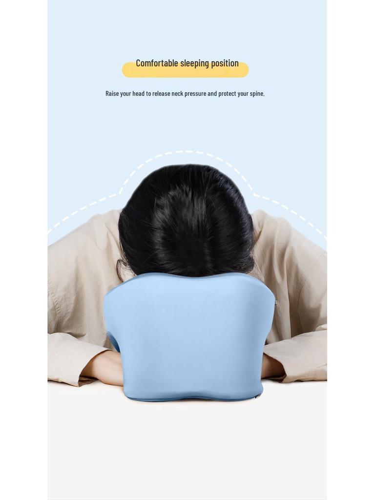 Memory Foam U-förmiges Nickerchenkissen - Büro- & Studenten-Nackenstützkissen