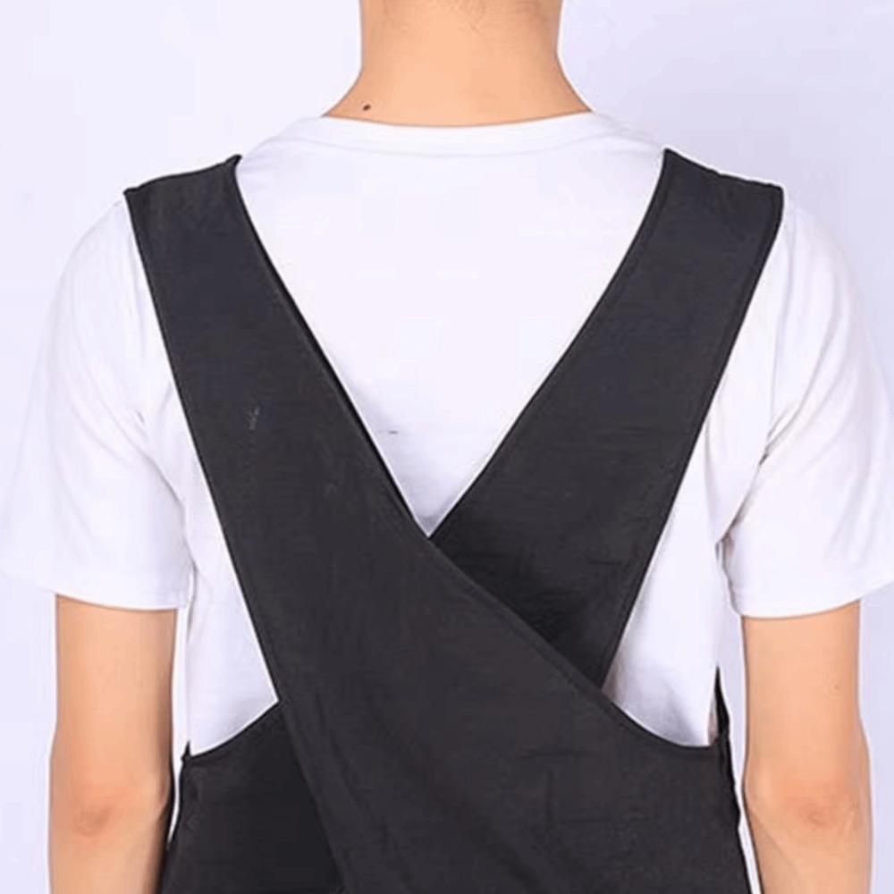 with Pockets Hair Salon Uniforms Professional Cross Hairdressing Apron  Beauty Salon